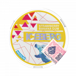 ICEBERG STRAWBERRY BANANA GUM 12GR