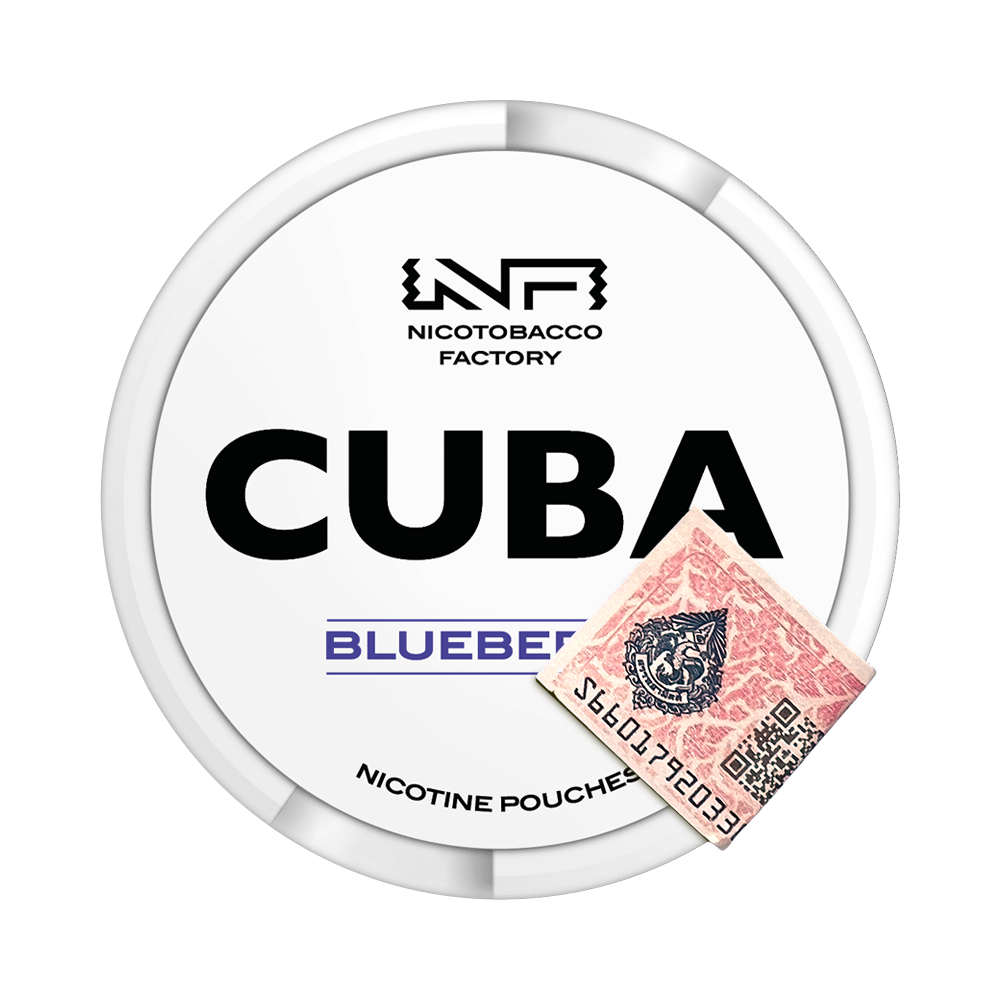 Cuba_White_Blueberry CUBA WHITE - BLUEBERRY - Image 1