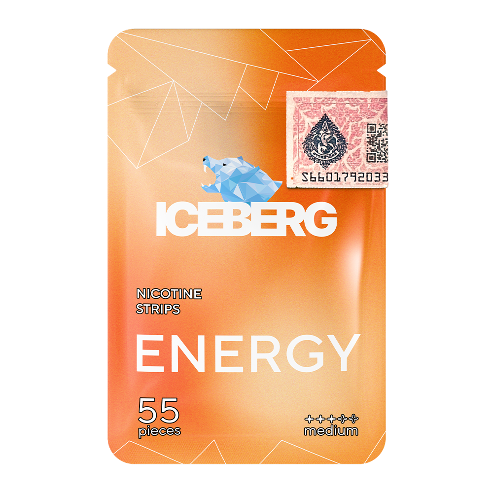 energy_strips ICEBERG NICOTINE STRIPS ENERGY 3,7GR - Image 1
