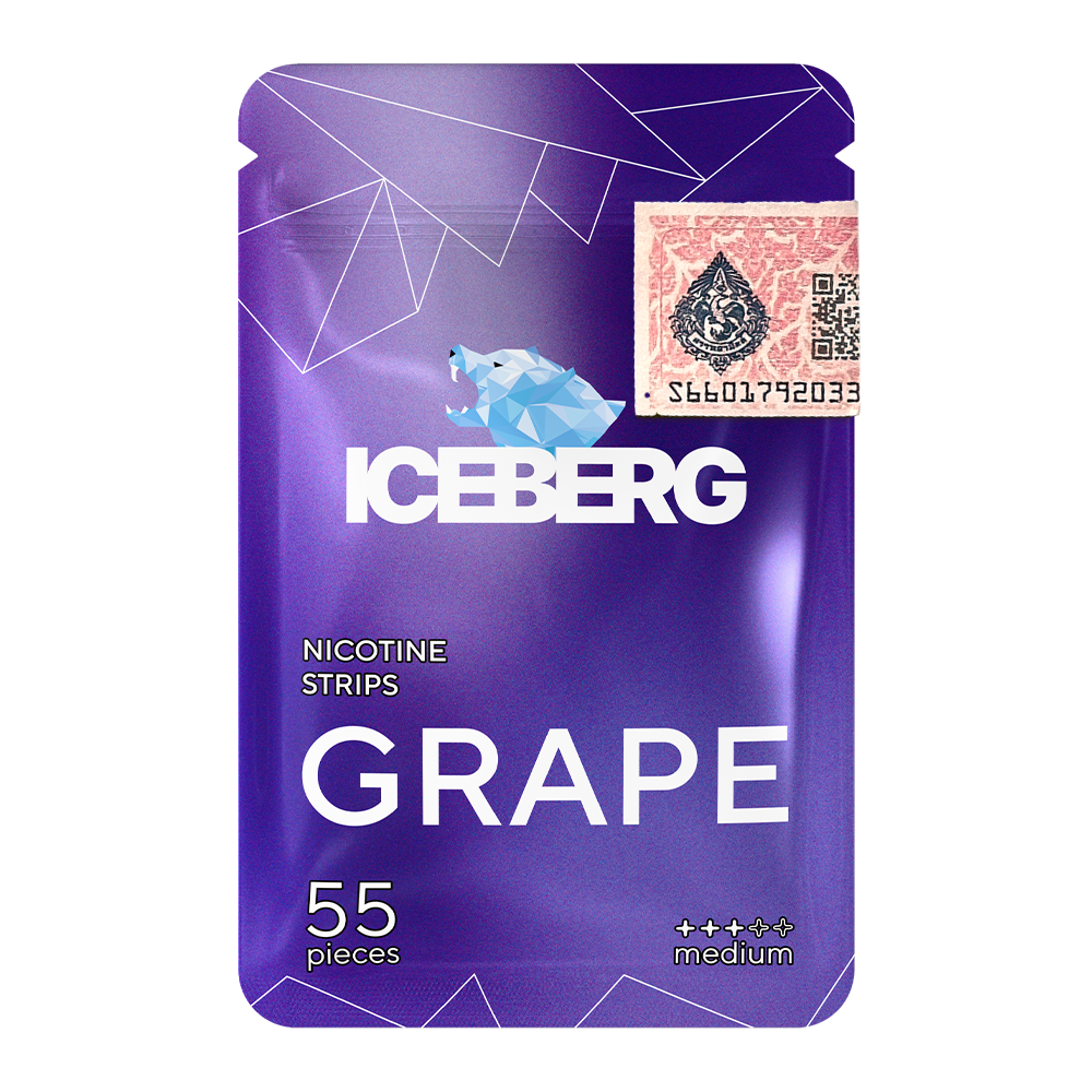 grape_strips ICEBERG NICOTINE STRIPS GRAPE 3,7GR - Image 1
