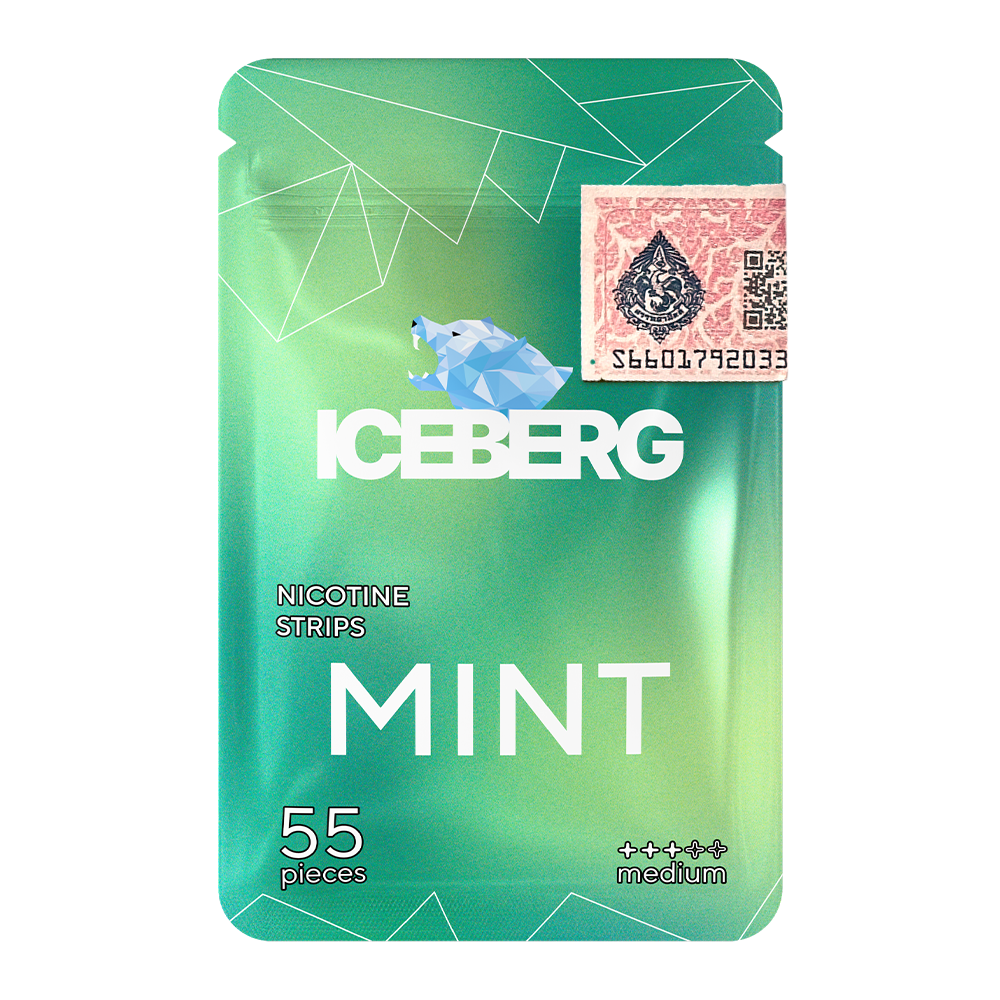 mint_strips ICEBERG NICOTINE STRIPS MINT 3,7GR - Image 1